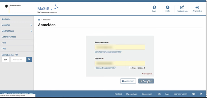 Balkonkraftwerk Anmeldung Registrierung Schritt 5